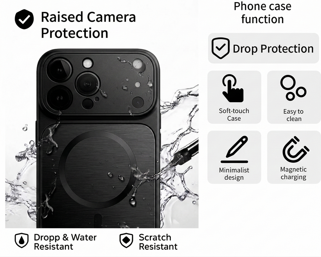 Iphone 16 Pro Max MagSafe Converter case